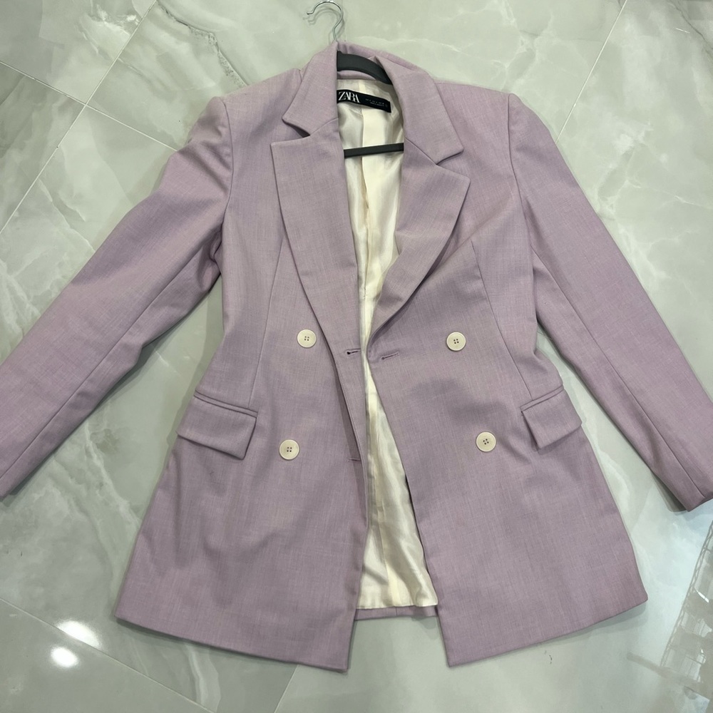 Zara Lilac Blazer